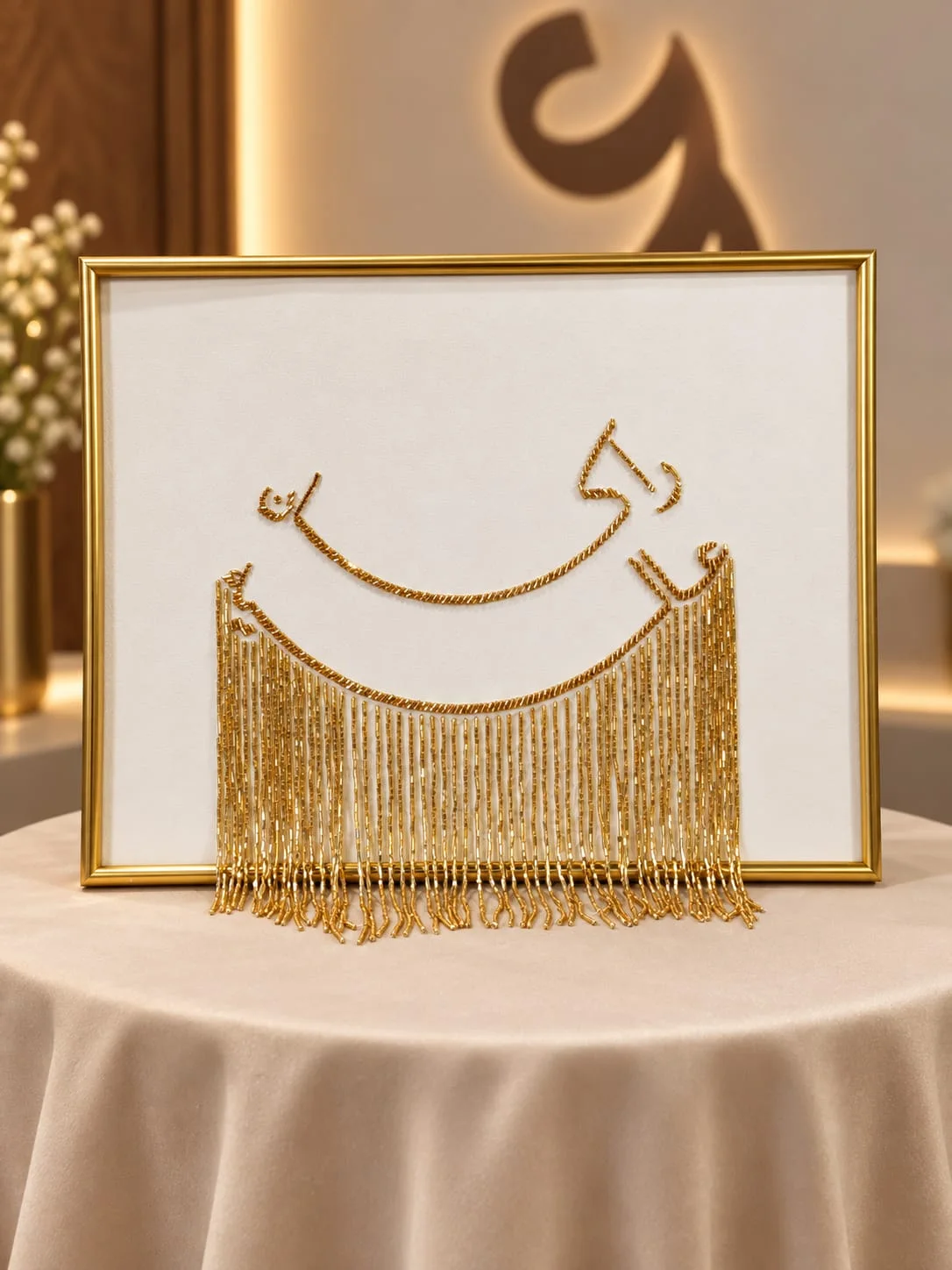 لوحه شك خرز من شراشيب A3