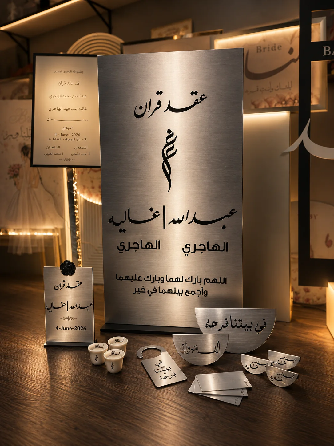 استندات الطوله للعروس