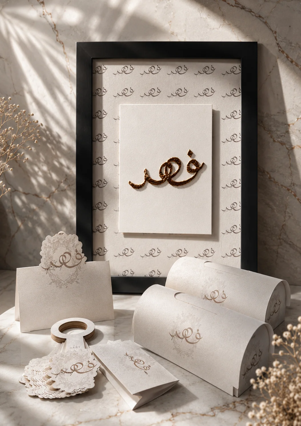 لوحه شك الخرز اسم فهد